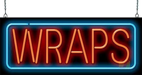 Wraps Neon Sign