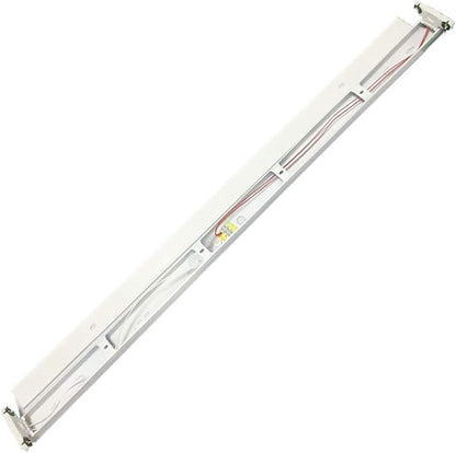 35 Pack LED Ready Strip, Narrow Type 2 Lamps Fixture, 4FT Strip Fixture 48” Linear Utility Strip Light,2 Lamps T8 Strip, Double End - LED T8 Tube Not Included