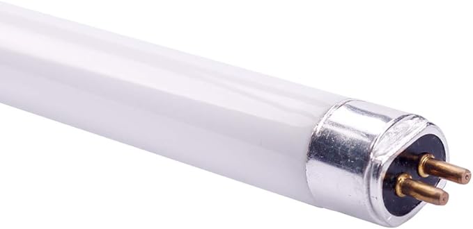 21 Inch F13T5/CW Fluorescent Light Bulb, T5 13 Watts, 4100K Cool White Under Counter Light Bulbs, Replacement Bulb for Under Cabinet Light, G5 Mini Bi-Pin Base - 6 Pack