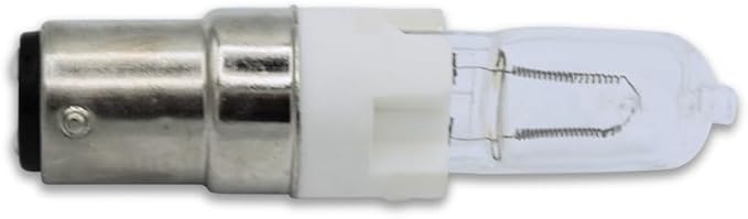 Technical Precision Replacement for Osram Sylvania 18858 Light Bulb 120 Volt 100 Watt Halogen Bulb T4 DC Bayonet Base - Clear BA15D Double Contact Bayonet Bulb - 1 Pack