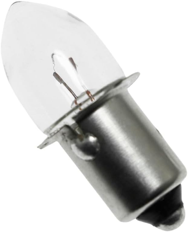 10PCS 102.4V0.7A Krypton Flashlight Bulb Replacement Bayonet Base Bulb Bayonet Base Krypton Replacement Bulb Flashlight Bulbs