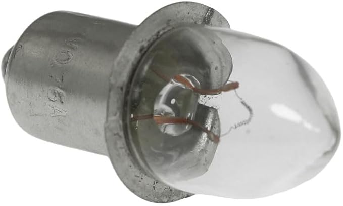 10PCS 102.4V0.7A Krypton Flashlight Bulb Replacement Bayonet Base Bulb Bayonet Base Krypton Replacement Bulb Flashlight Bulbs