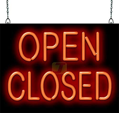 Open-Closed Neon Sign