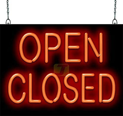 Open-Closed Neon Sign