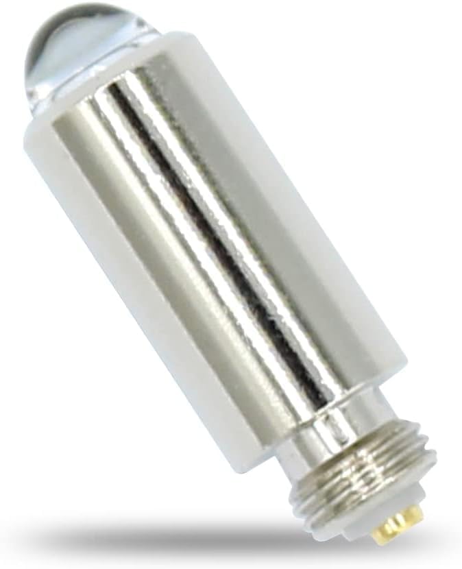Halogen Otoscope Lamp - 6 Pack Replacement Bulb for Welch Allyn 2.5V Halogen HPX Lamp for Otoscopes, Illuminators and Transill Uminators, Tongue Blade Holders, and 3.5V Handle Adapters, 03100-U6