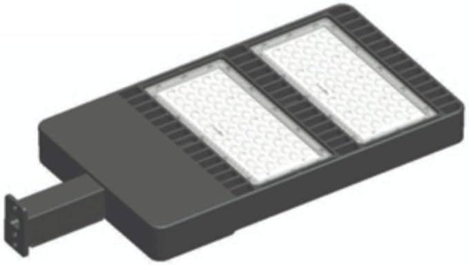 GoodBulb 283W Area Parking Lot LED Light High Output 34065 Lumens Wired 5000K Daylight HID Parking Lot Lighting Car Dealership Lighting 1 Pack