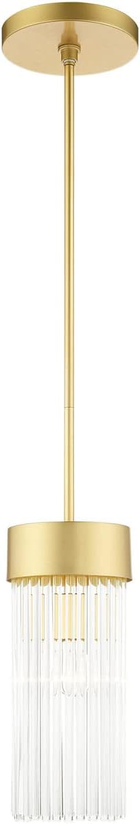 Livex Lighting 49829-33 1 Light Soft Gold Chandelier