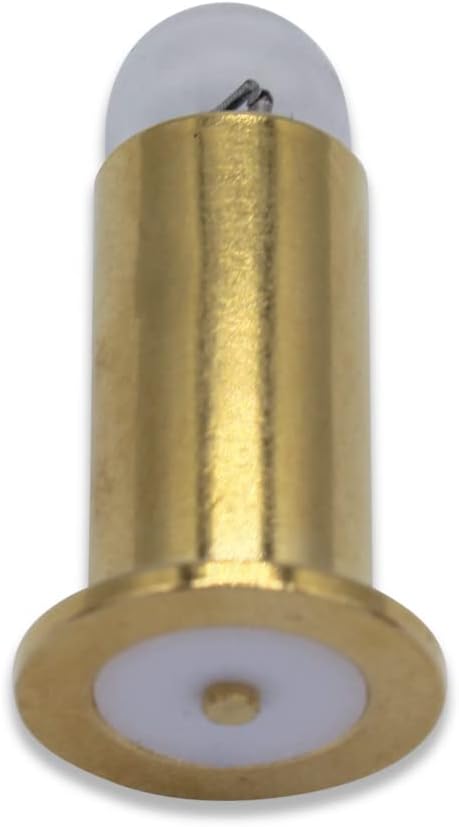 Technical Precision 10W 6V Halogen Indirect Ophthalmoscope Bulb Replacement for Heine X 004.88.068 Single-Ended Flange Base T2.25 Bulb - 300 Hours Rated Life - Clear - 1 Pack
