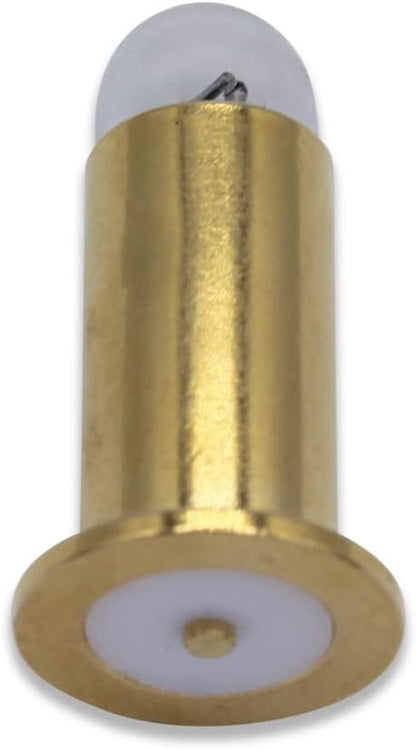 Technical Precision 10W 6V Halogen Indirect Ophthalmoscope Bulb Replacement for Heine X 004.88.068 Single-Ended Flange Base T2.25 Bulb - 300 Hours Rated Life - Clear - 1 Pack