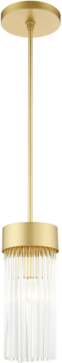 Livex Lighting 49829-33 1 Light Soft Gold Chandelier