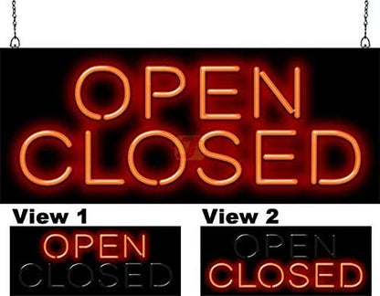 Open-Closed Neon Sign
