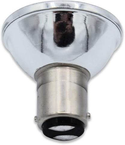 Technical Precision Replacement for Damar Gbf/Frost/ss 20W 12V ALR12 Light Bulb 20 Watts MR11 Halogen Bulb - BA15D Double Contact Bayonet Base - 1 Pack