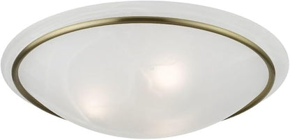 Livex Lighting 4825-04 Newburgh 3-Light Ceiling Mount, Black