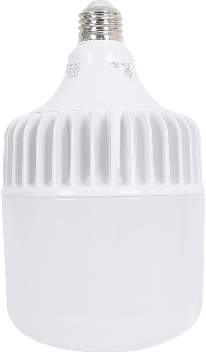 LED Light Bulb, 5000 Lumens, 36W Equivalent, 5000K Daylight, E26 Base, 50,000 Hours Lifetime, Non-Dimmable, Indoor Use Only, for Garage, Workshop, Warehouse, Basement, 1 Piece