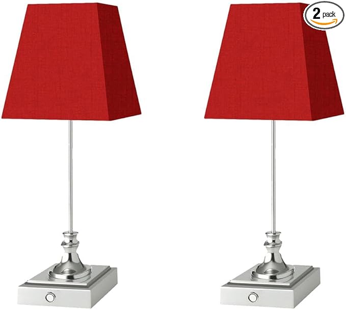 Rechargeable LED Table Lamps with Stepless Touch Control,Light Sliver Cordless Lamp for Living Room&Bedside&Patio&Shower,Small Desk Lamp(6000mAH Battery),2 Pack for Home Decor,Best Gifts for Family