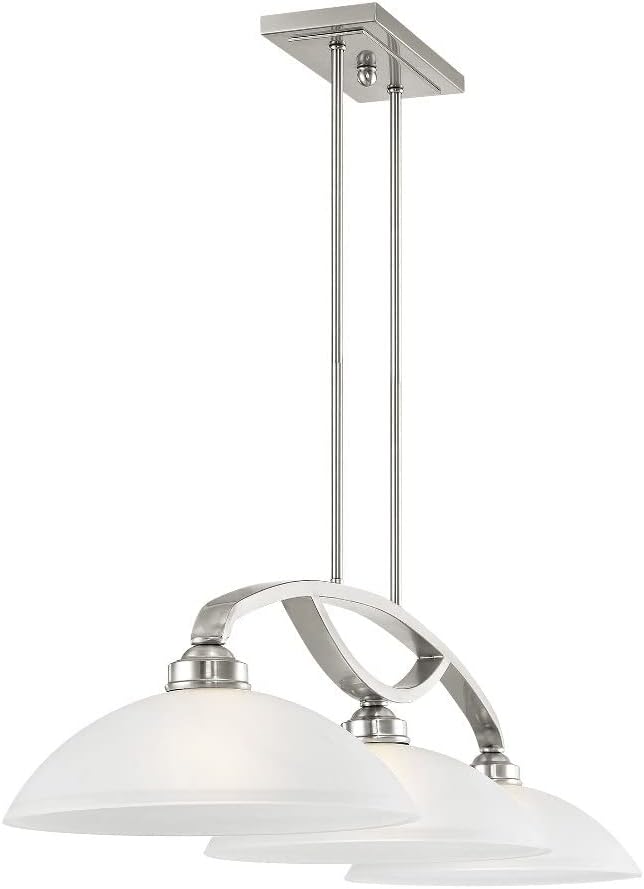 Livex Lighting 4224-91 Somerset Billiard/Island, 11.25x50.00x13.00, Silver