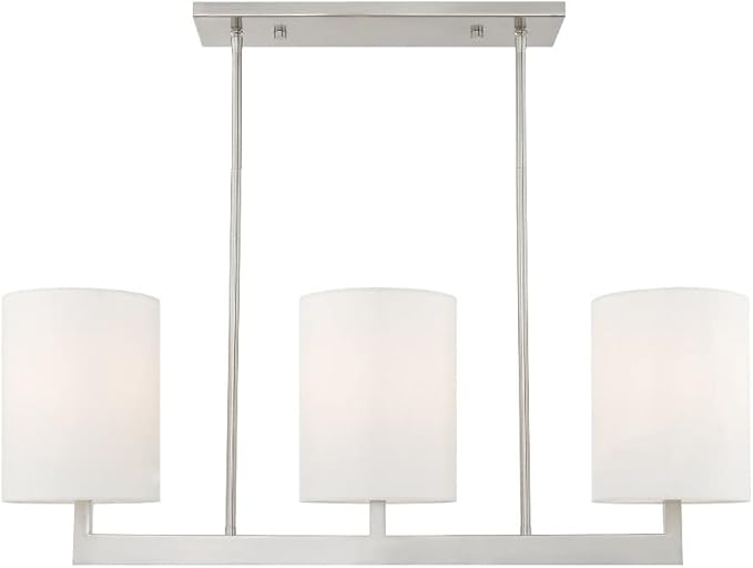 Livex Lighting 42426-07 Linear Chandelier, Bronze, 22.00x36.00x7.50