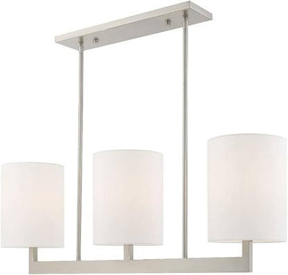 Livex Lighting 42426-07 Linear Chandelier, Bronze, 22.00x36.00x7.50