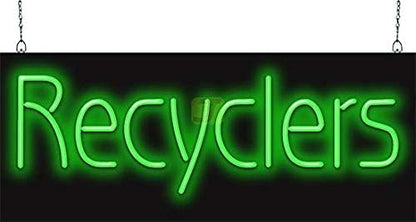 Recyclers Neon Sign