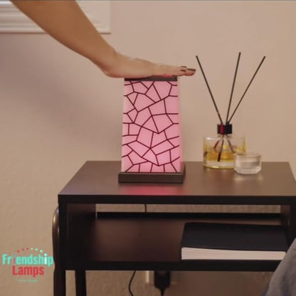 Friendship Lamp® by Filimin Classic - Best Friend Lamps Wi-Fi Touch Lamp LED Light for Long-Distance, Connection, Relationship, Friendship, Gifts, Love, 200+ Colors, App Setup - Set of 2