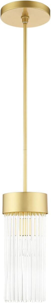 Livex Lighting 49829-33 1 Light Soft Gold Chandelier
