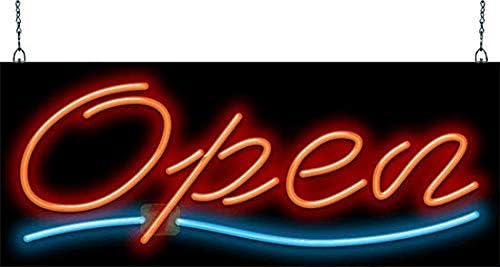 Open Neon Sign