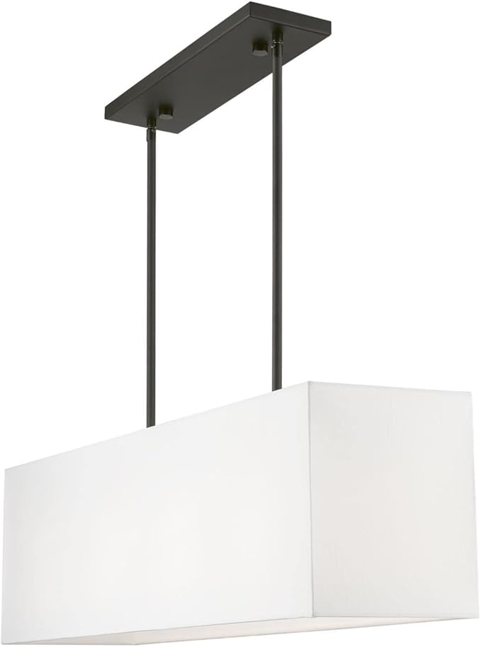 Livex Lighting, 41155-04, Summit, Linear Chandelier, Black