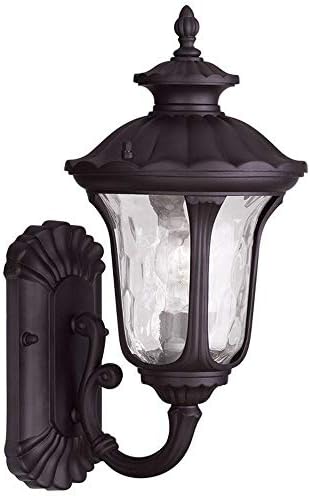 Livex Lighting 7850-07 Oxford 1 Light Outdoor Wall Lantern, Bronze