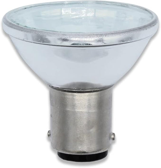 Technical Precision Replacement for Damar Gbf/Frost/ss 20W 12V ALR12 Light Bulb 20 Watts MR11 Halogen Bulb - BA15D Double Contact Bayonet Base - 1 Pack