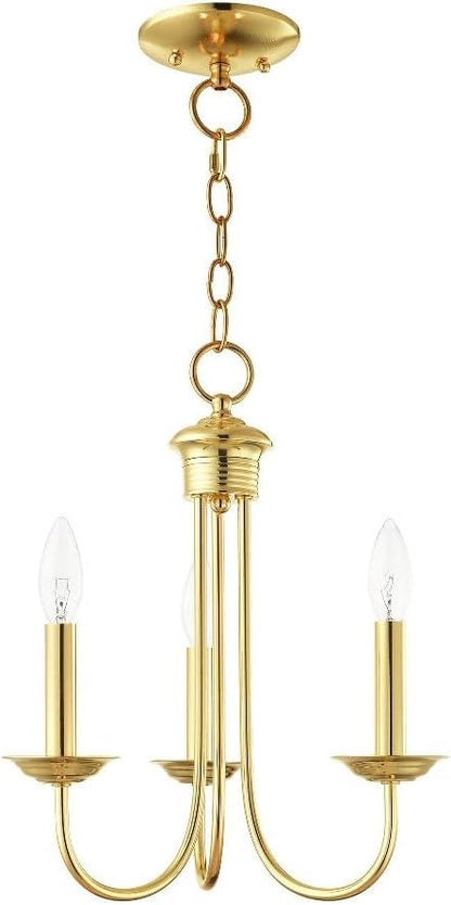 Livex Lighting 42683-07 3 Light Mini Chandelier