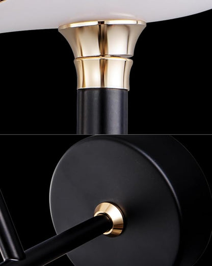 Modern Black and Gold Floor Lamp Unique Lamps Creative Bird Standing Floor Lamp Tall Metal Standing Light 3 Vivid Birds Shade Art Deco Floor Lamps for Living Room Bedroom - White Light