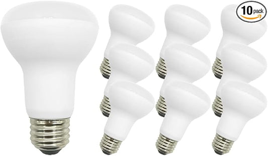 Jolux 10 Pack BR20 LED Bulbs Dimmable, 1470 Lumens, 3000K Warm White, 100W Equivalent to 13.5w, CRI82, Medium Screw Base E26, Indoor Flood Light