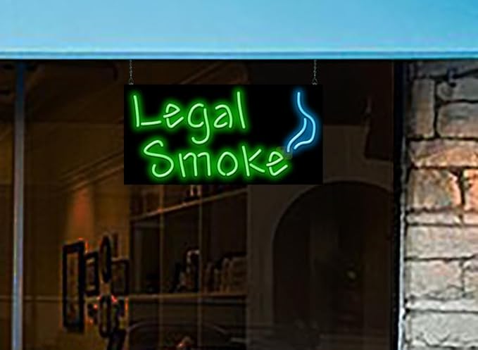 Legal Smoke Neon Sign