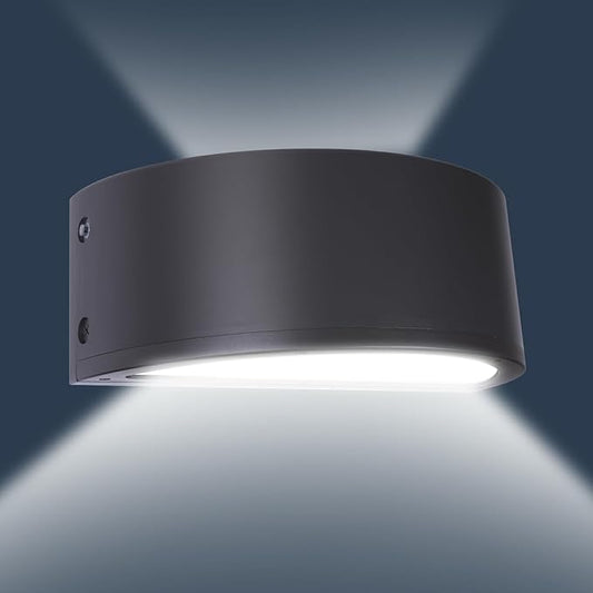 120W Up and Down LED Wall Pack Light, 3000/4000/5000K 3CCT, 60/80/100/120W Selectable, Commercial Security Lighting Outdoor LED Wall Lights for Building Parking Lot Warehouse,100-277V, ETL Listed