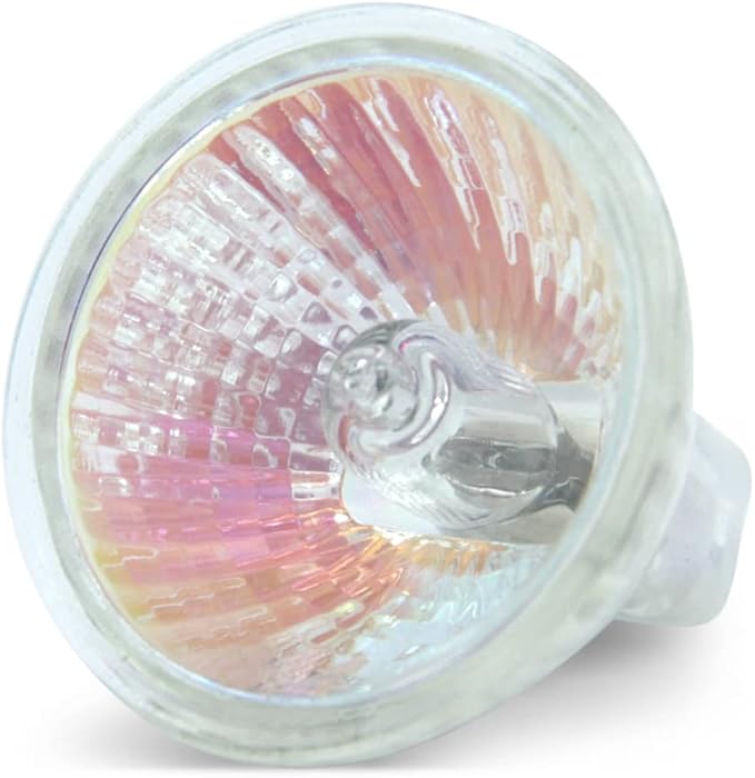 Technical Precision Replacement for Sightsational Fiber Optic Angels - 12 to 24-inch Light Bulb MR11 6V 5W Halogen Bulb - G4 Base - Clear Glass Finish - 1 Pack