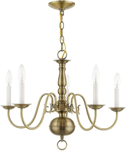 Livex Lighting 5005-60 Williamsburgh Chandelier