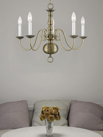 Livex Lighting 5005-01 Williamsburgh Chandelier