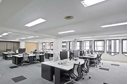 LUXRITE F54T5/841/HO 54W 46 Inch T5 Fluorescent Tube Light Bulb, 4100K Cool White, 4200 Lumens, G5 Mini Bi-Pin Base, LR20770, 4-Pack