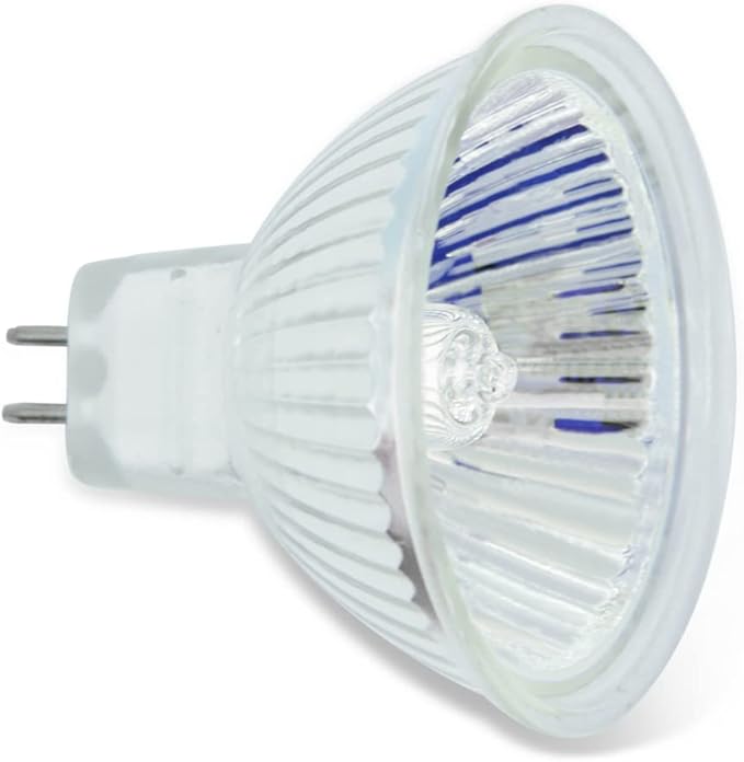 Technical Precision 82V 410W MR16 Overhead Projector Light Bulb Replacement for Apollo 250 Watt 82 Volt Projector Bulb GY5.3 Flat Bi-Pin Base - Clear - 1 Pack
