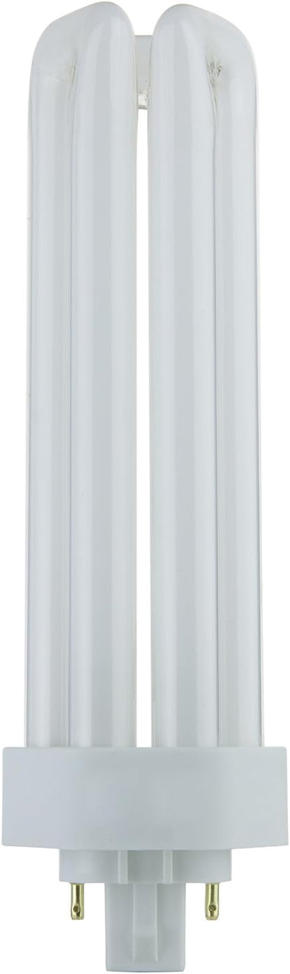 Sunlite PLT42/E/SP65K Compact Fluorescent Plug-in Triple Tube Light, 42 Watts, 4-Pin GX24Q4 Base, 3200 Lumens, 6500K Daylight, 10 Pack