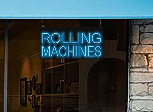 Rolling Machines Neon Sign