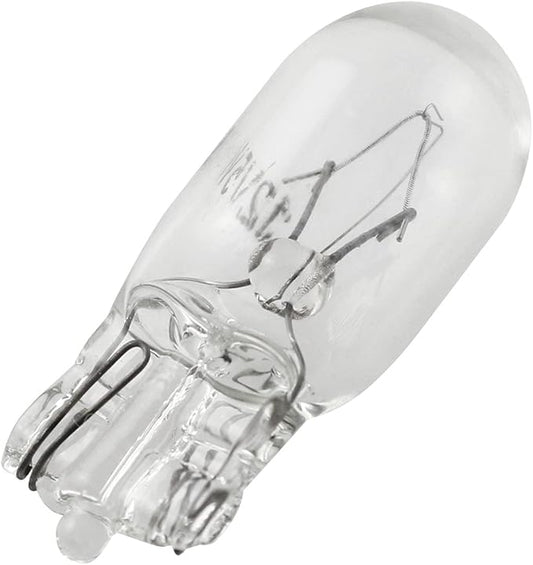 20PCS T3 1/4 Wedge Base 12 Volt 5 Watt Bulb Clear Krypton Light Bulb 9x20 mm for Landscape, RV and Cabinet Lighting