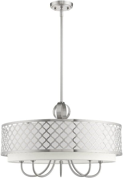 Livex Lighting 41116-92 Pendant Chandelier, English Bronze