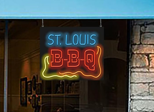 St. Louis BBQ Neon Sign