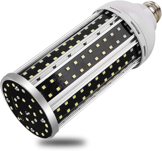 Intpro LED Light Bulb,80W LED Corn Light Bulb Lamp 8000LM E26/E27 5000K 85V~265V Super Bright Cob Light LED Garage Lights for Basement barn Workshop Warehouse Factory Porch Backyard High Bay Street