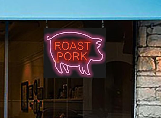 Roast Pork Neon Sign