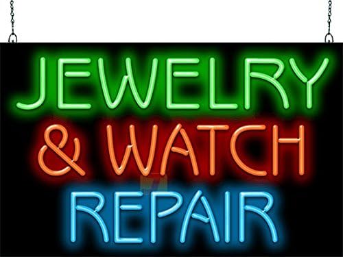 Jewelry & Watch Repair Neon Sign