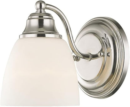 Livex Lighting 13671-01 Somerville 1 Light Wall Sconce, Antique Brass