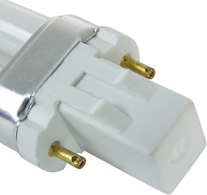 Sunlite PL13/SP65K Compact Fluorescent Single U-Shaped Twin Tube Light Bulb, 13 Watts, 120 Volts, 720 Lumens, 2-Pin GX23 Base, 6500K Daylight, 10 Pack