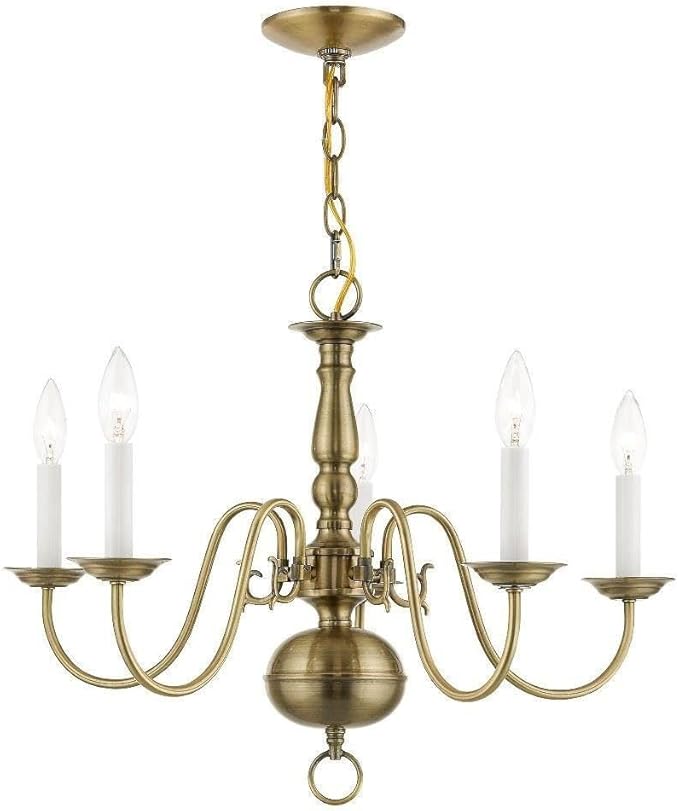 Livex Lighting 5005-01 Williamsburgh Chandelier